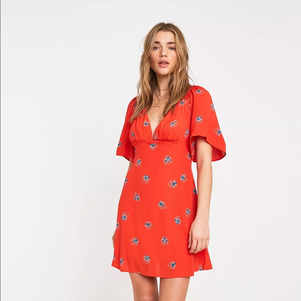 Free People Mockingbird Mini Dress